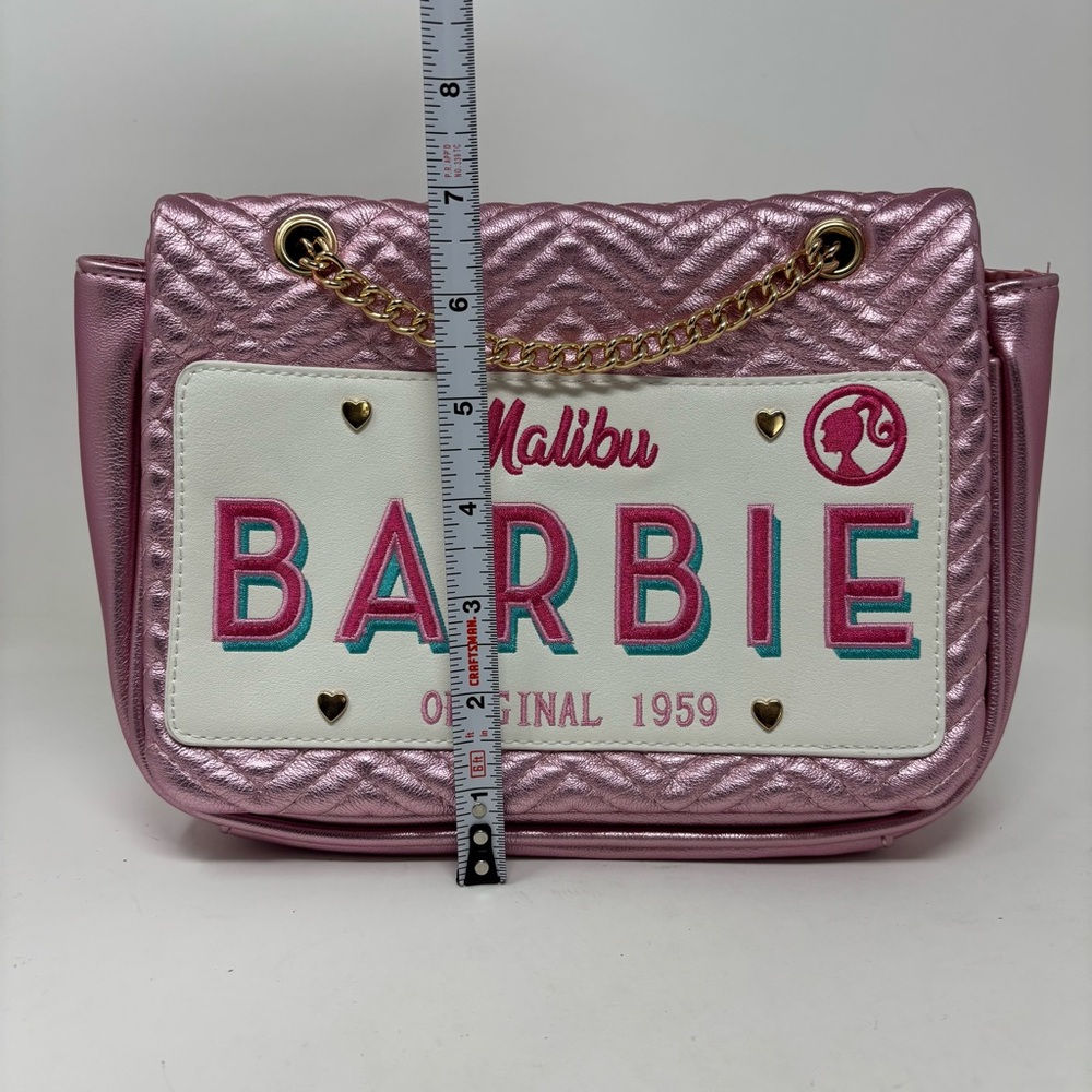 Skinnydip London X Barbie License Plate Crossbody Purse Bag - Picture 9 of 10